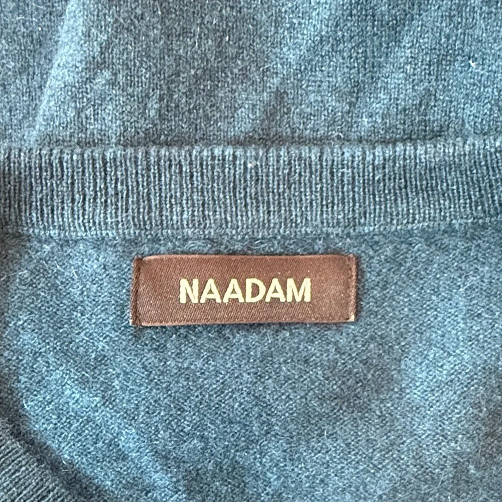 Naadam Women's 100% Cashmere Teal Sweater XL